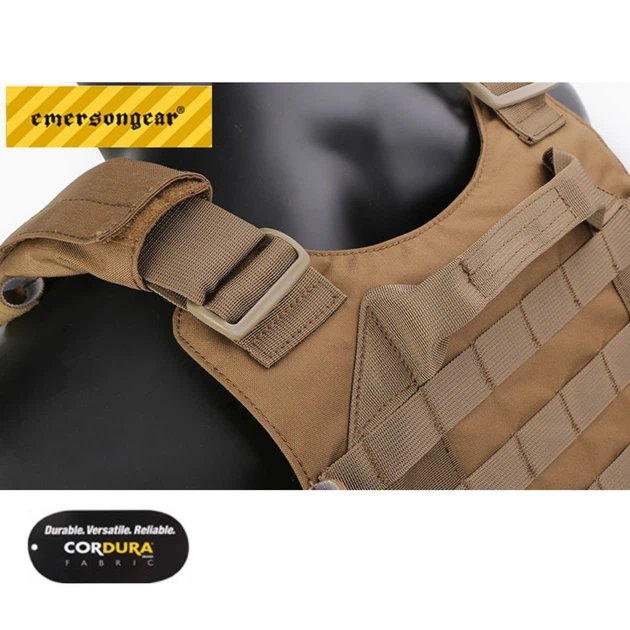 Плитоноска Бронежилет с подсумками под 8 рожков Emersongear АК и с разгрузочным поясом РПС ВарБелт Койот EMYA7405CB - Фото 14 Плитоноска Бронежилет с подсумками под 8 рожков Emersongear АК и с разгрузочным поясом РПС ВарБелт Койот EMYA7405CB - изображение 14