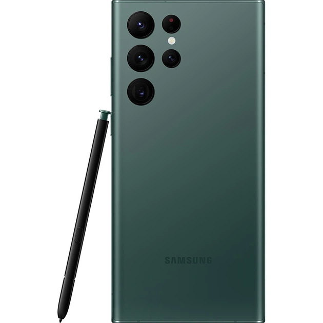 Смартфон Samsung Galaxy S22 Ultra 12/512GB Green (SM-S908BZGH) Seller Refurbished - изображение 2