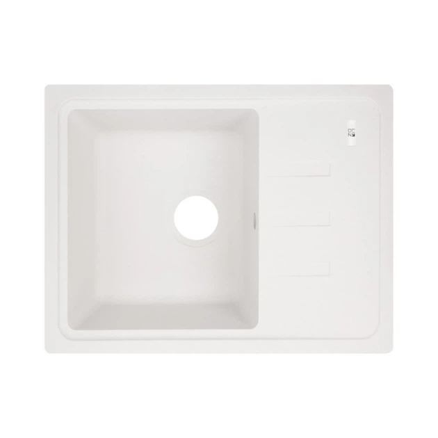 Кухонная мойка Lidz 620x435/200 WHI-01 (LIDZWHI01620435200) - изображение 9