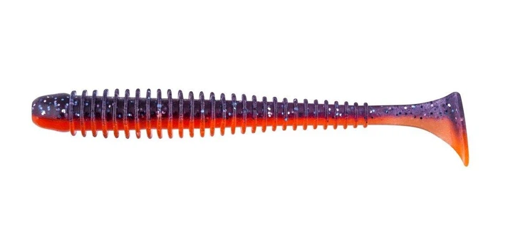 Силикон Keitech Swing Impact 4" 1шт. PAL#09T Violet Fire - Фото 1 Силикон Keitech Swing Impact 4" 1шт. PAL#09T Violet Fire - изображение 1