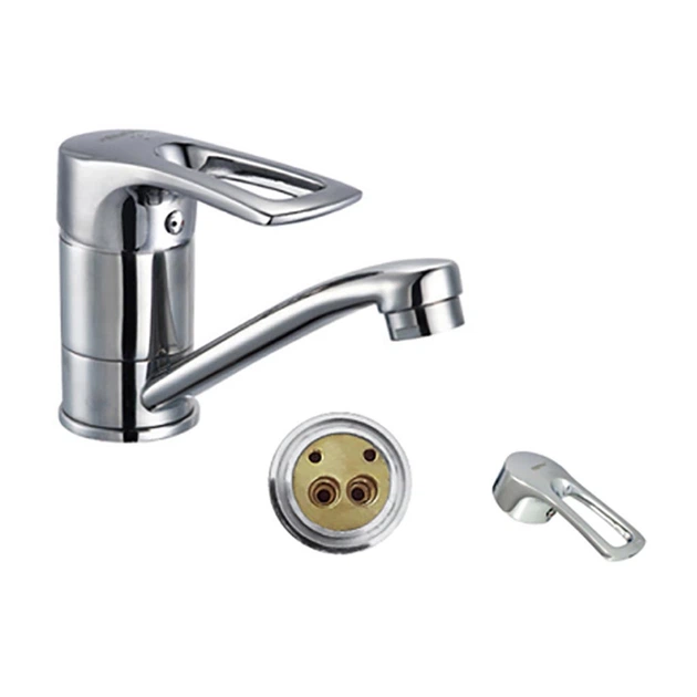 Смеситель для умывальника ZERIX PAN-B 181 - Фото 1 Смеситель для умывальника ZERIX PAN-B 181 - изображение 1