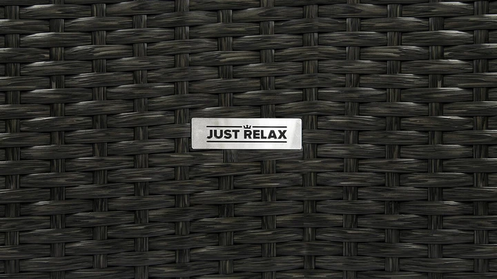 Набор садовой мебели Just Relax Monaco Brown Правый угол с Ротангу со стальным каркасом (Стол, Диван, Крисла 2 шт, Пуф 3 шт) - изображение 10
