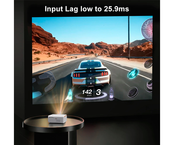 Портативний проектор XPRO PANOPLUS XLB з WiFi функцією Screen Mirroring (3000 lumen) для дому, офісу та проведення презентацій + Тренога 1 метр в комплекті! (X70A_2699) - Фото 6 Портативний проектор XPRO PANOPLUS XLB з WiFi функцією Screen Mirroring (3000 lumen) для дому, офісу та проведення презентацій + Тренога 1 метр в комплекті! (X70A_2699) - зображення 6