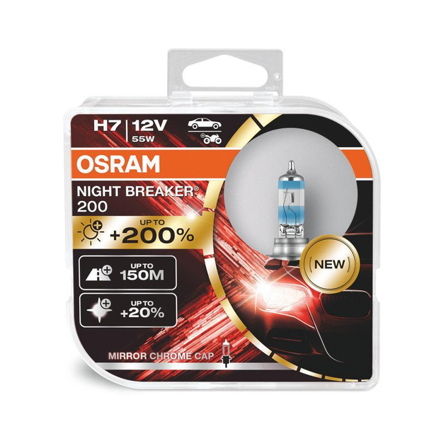 Галогенные лампы OSRAM Night Breaker LASER H1 +150% 55W – фото, отзывы,  характеристики в интернет-магазине ROZETKA от продавца: VOXCAR