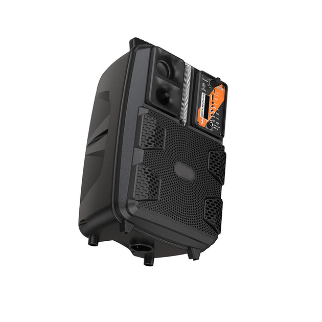 Портативна акустична система з караоке мікрофоном Winso WS46Dancer Bluetooth колонка з RGB підсвічуванням 15Вт - зображення 4