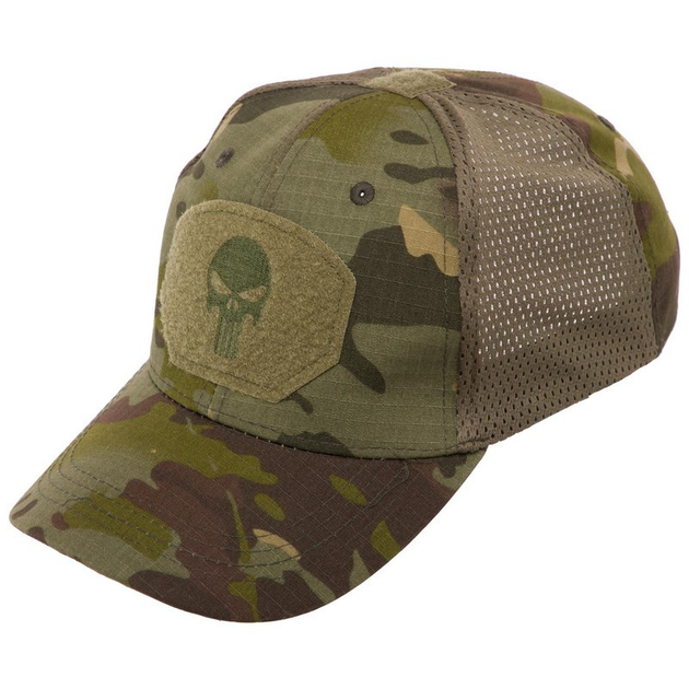 Кепка тактическая Zelart Tactical 4832 One Size Camouflage Woodland - изображение 1