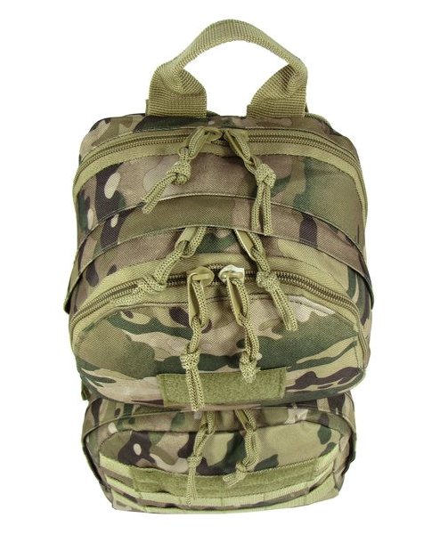 Рюкзак тактический военный Camo Military Gear Humi 9.5L multicam камуфляж - изображение 6