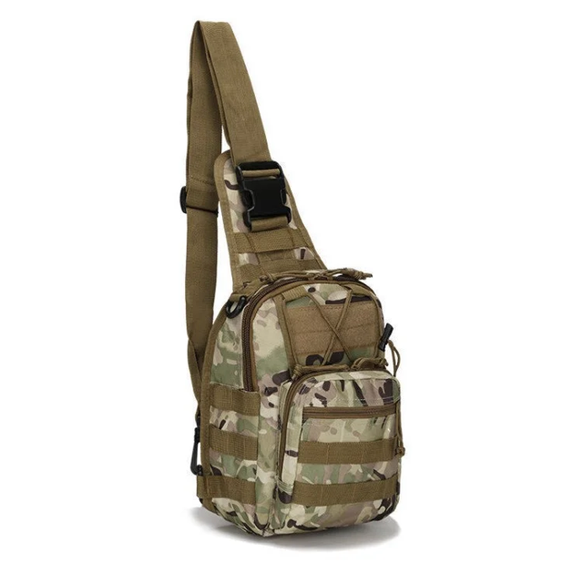 Сумка рюкзак тактический военный B14 5л мультикам - изображение 1