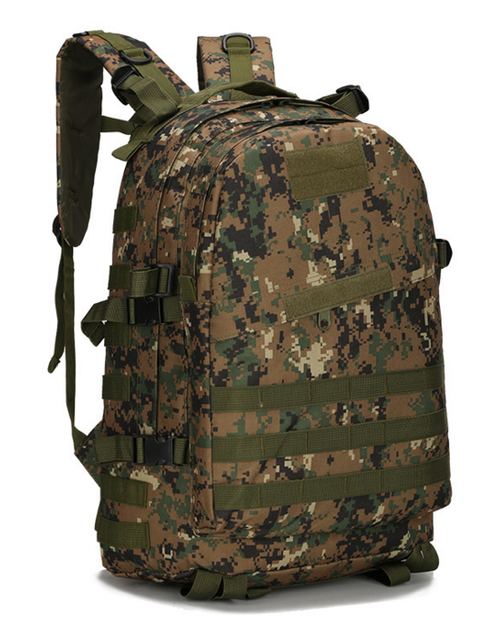 Городской тактический штурмовой военный рюкзак ForTactic B01 40литров Американский пиксель - изображение 1