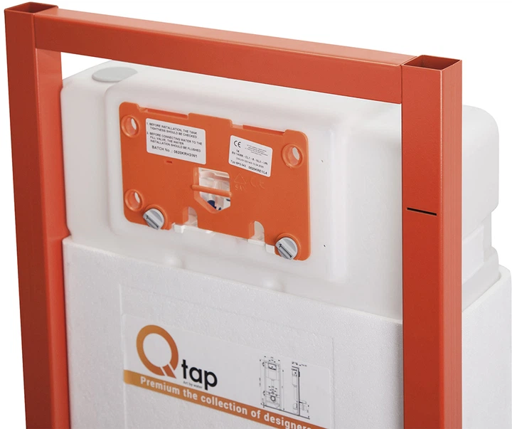 Инсталляция для подвесного унитаза QTAP Nest ST с кнопкой смыва QT0133M425M08V1091MB - изображение 5