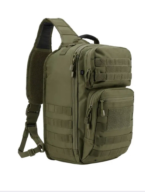 Рюкзак brandit us cooper sling large 22l оливковий - зображення 1