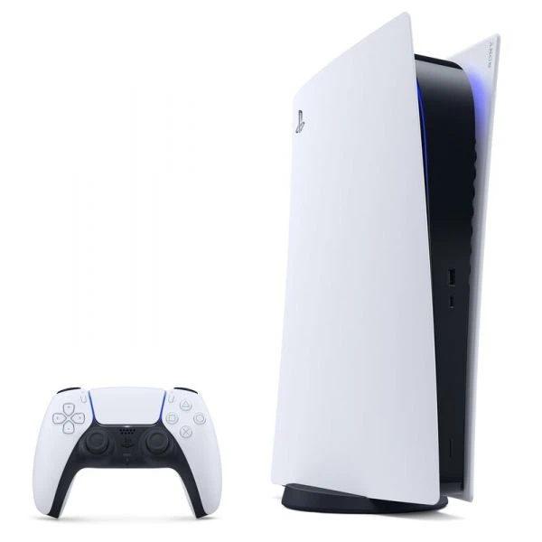 Sony PlayStation 5 White 825Gb Digital Edition + Horizon Forbidden