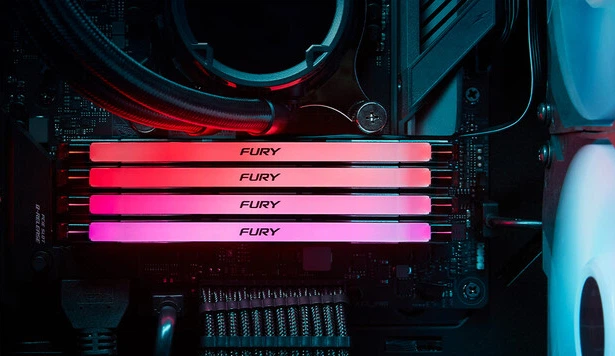 Pamięć Kingston Fury DDR5-6400 32768MB PC5-51200 (Kit of 2x16384) Renegade RGB Black (KF564C32RSAK2-32) - obraz 8