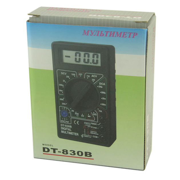 Мультиметр цифровой DT-830В – фото, отзывы, характеристики в интернет ...