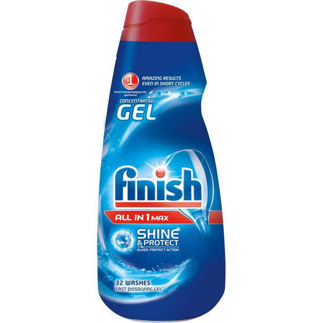 Гель для мытья посуды в посудомойке Finish All in 1 Max 650 мл ...