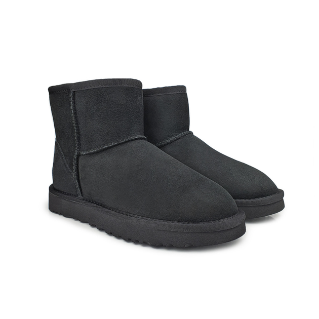 Угги черные женские зимние замшевые на овчине, 36, 5854чз, UGG от ...
