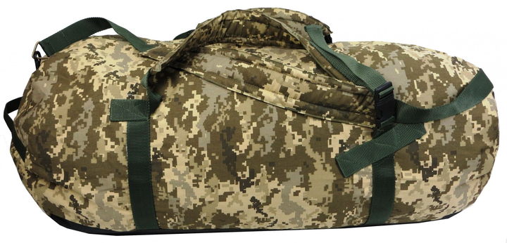 Великий армійський баул сумка-рюкзак два в одному Ukr military ЗСУ S1645285 піксель - зображення 1