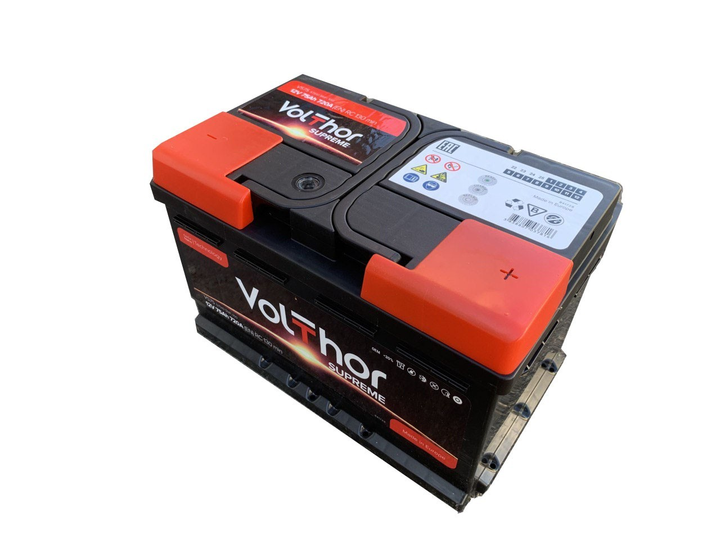 Автомобильный аккумулятор Volthor 75 Ah/12V Supreme (0) – фото, отзывы ...