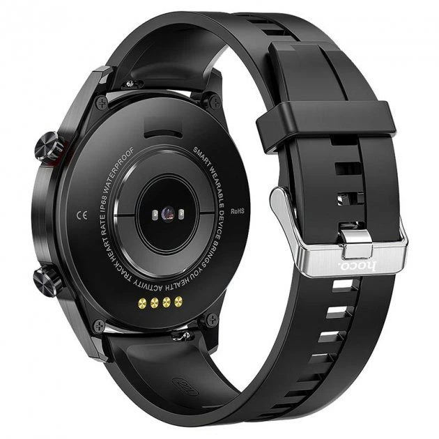 Смарт-годинник Hoco Y2 Pro Sports watch (Call Version) Black - зображення 4