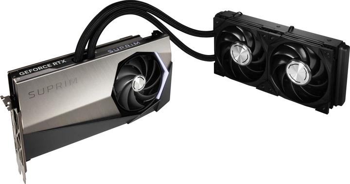 Видеокарта MSI PCI-Ex GeForce RTX 4090 Suprim Liquid X 24GB GDDR6X