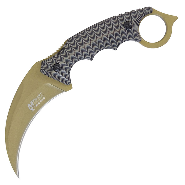 Нож Master Cutlery M-Tech Extreme Karambit Tan (MX-8140BN) - изображение 1