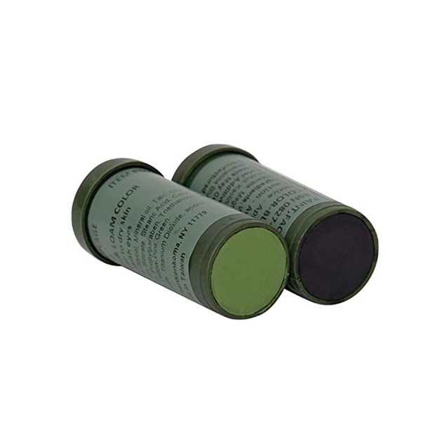 Карандаш-краска Rothco NATO Camo Paint Stick - Jungle для лица оливковый/черный 2000000096131 - изображение 1