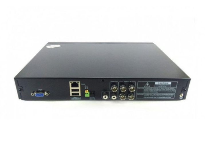 Регистратор для видеонаблюдения DVR JD-6104V 4ch черный - изображение 2