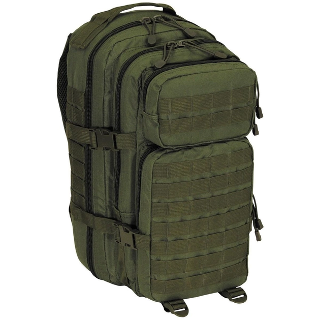 Рюкзак тактичний армійський MFH Basic 30 літрів Оліва - зображення 1