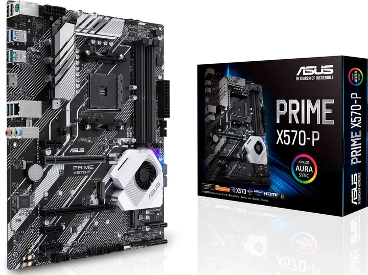 Материнская плата Asus Prime X570-P Socket AM4 - Фото 1 Материнская плата Asus Prime X570-P Socket AM4 - изображение 1