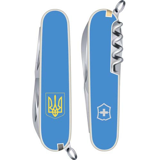 Складаний ніж Victorinox SPARTAN UKRAINE 1.3603.7R7 - зображення 2