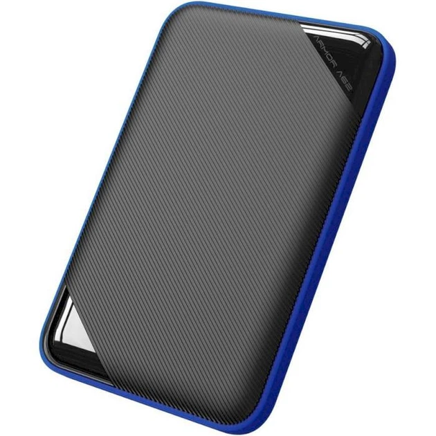 Жесткий диск Silicon Power HDD 2.5" USB 2TB Armor A62S Black/Blue SP020TBPHD62SS3B - Фото 2 Жесткий диск Silicon Power HDD 2.5" USB 2TB Armor A62S Black/Blue SP020TBPHD62SS3B - изображение 2