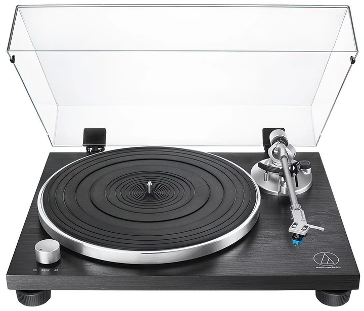 Проигрыватель винила Audio-Technica AT-LPW30BK Черный со встроенным фонокорректором - изображение 2