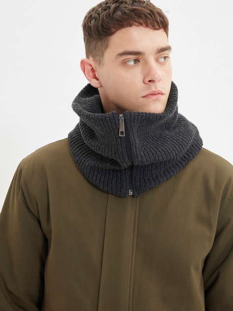 Шарф-снуд мужской Trendyol TMNAW22AT0045 Gray (8683045628181) – в ...