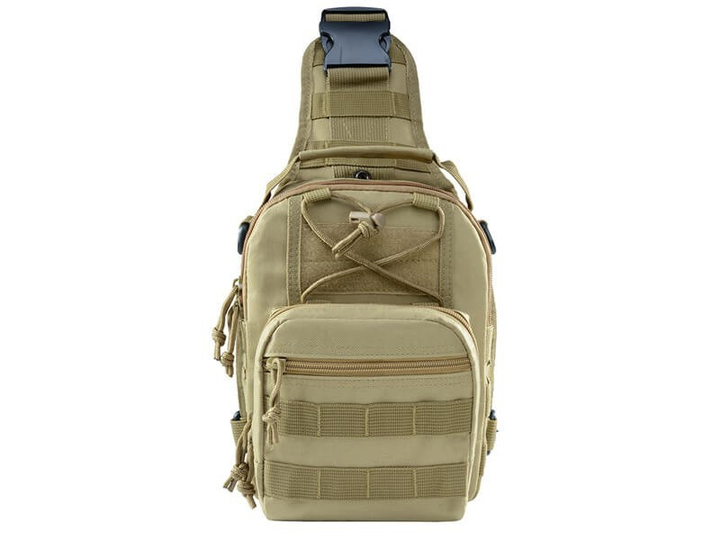 Сумка тактическая через плечо Smartex 3P Tactical 10 ST-050 khaki - изображение 2