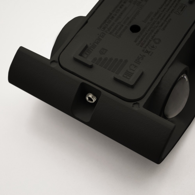 Світильник світлодіодний настінний, LED бра LINZA SIX 6W Q170 3000K BLACK 220V IP54 - зображення 6