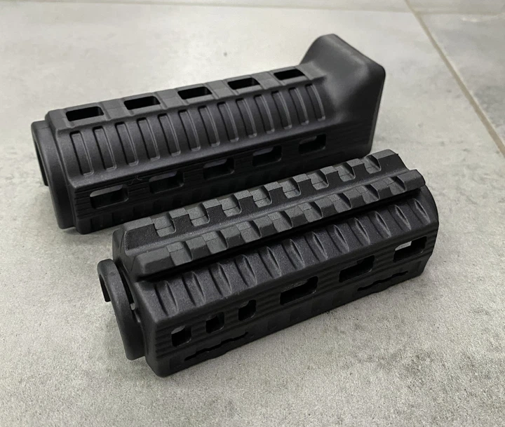 Цевье на АКСУ DLG TACTICAL (DLG-122) полимерное, цвет Черный, планка picatinny с креплением M-LOK - Фото 2 Цевье на АКСУ DLG TACTICAL (DLG-122) полимерное, цвет Черный, планка picatinny с креплением M-LOK - изображение 2