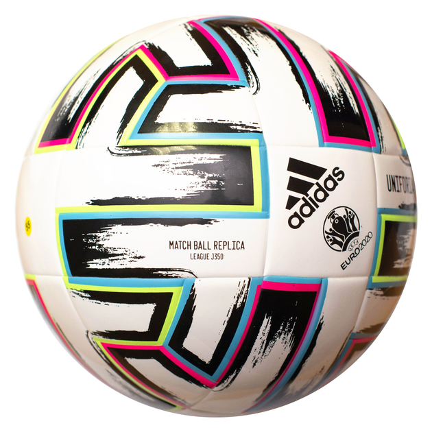 Футбольний м'яч Adidas Uniforia Euro-2020 Junior 350g FH7357 – фото ...