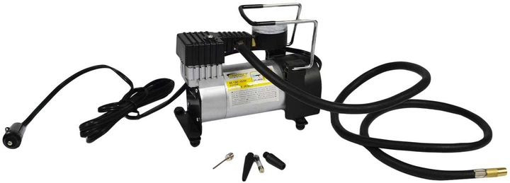 Kompresor samochodowy z manometrem Bottari BIG TIRE B12V-140 PSI 12A (8052194240610) - obraz 2