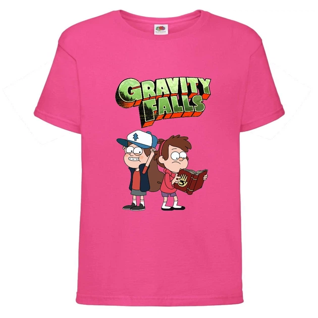 Футболка детская Гравити Фолз Мэйб и Диппер 7 (Gravity Falls Mayb and Dipper 7) розовая (GF pin-02) 104 см - Фото 1 Футболка детская Гравити Фолз Мэйб и Диппер 7 (Gravity Falls Mayb and Dipper 7) розовая (GF pin-02) 104 см - изображение 1