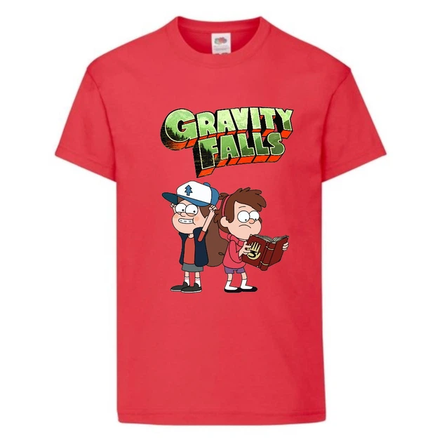 Футболка детская Гравити Фолз Мэйб и Диппер 7 (Gravity Falls Mayb and Dipper 7) красная (GF rd-01) 164 см - Фото 1 Футболка детская Гравити Фолз Мэйб и Диппер 7 (Gravity Falls Mayb and Dipper 7) красная (GF rd-01) 164 см - изображение 1