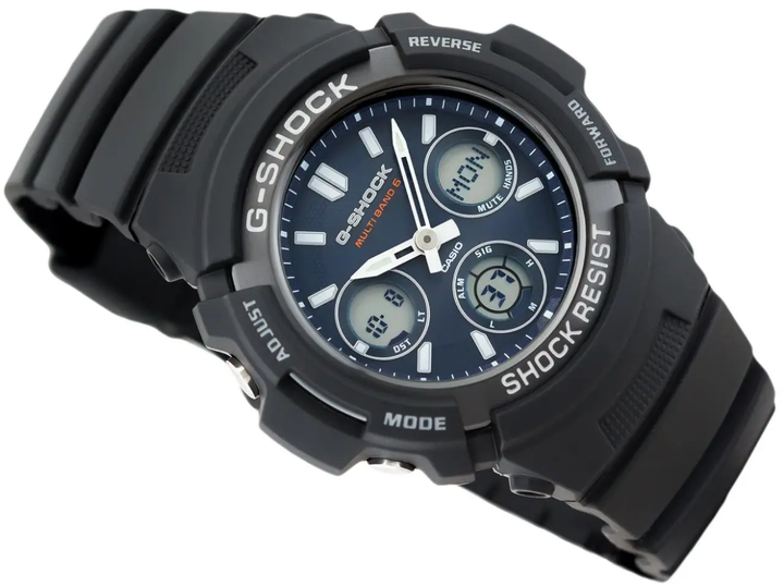 Мужские наручные часы Casio G-Shock AWG-M100SB-2AER - изображение 3