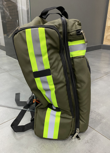 Рюкзак для Медика 45 л., Оливковий, тактичний рюкзак для військових медиків - зображення 2