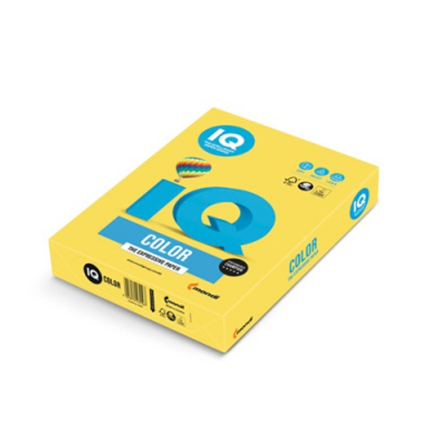 Бумага Mondi IQ color А4 intensive, 80g 500sheets, Canary yellow (CY39 ...