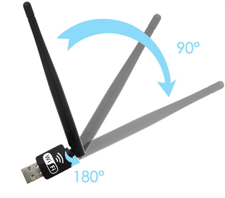 Беспроводной USB Wi-Fi адаптер 802.11N 600mbps подходит к тюнеру T2 - Фото 11 Беспроводной USB Wi-Fi адаптер 802.11N 600mbps подходит к тюнеру T2 - изображение 11