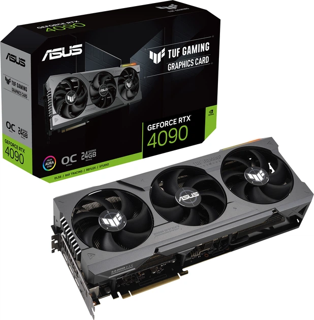ASUS PCI-Ex GeForce RTX 4090 TUF Gaming OC Edition 24 GB GDDR6X (384 bity) (2595/21000) (2 x HDMI, 3 x DisplayPort) (90YV0IE1-M0NA00) - Zdjęcie 12 ASUS PCI-Ex GeForce RTX 4090 TUF Gaming OC Edition 24 GB GDDR6X (384 bity) (2595/21000) (2 x HDMI, 3 x DisplayPort) (90YV0IE1-M0NA00) - obraz 12