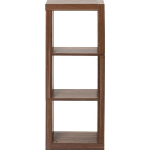 Стелаж для іграшок 1x3 Inteo 1146x438x290 мм Горіх Товщина корпусу 50мм - Фото 2 Стелаж для іграшок 1x3 Inteo 1146x438x290 мм Горіх Товщина корпусу 50мм - зображення 2