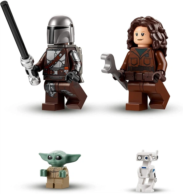 Конструктор Lego Star Wars Звёздный истребитель Мандалорца N-1 412 деталей (75325) - изображение 5