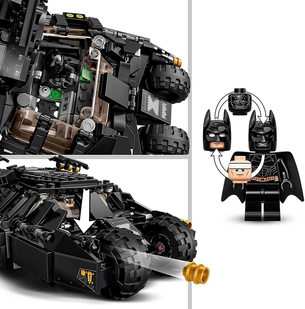 Конструктор Lego DC Batman Бетмобіль Тумблер: бій з Опудалом 422 деталі (76239) - зображення 9