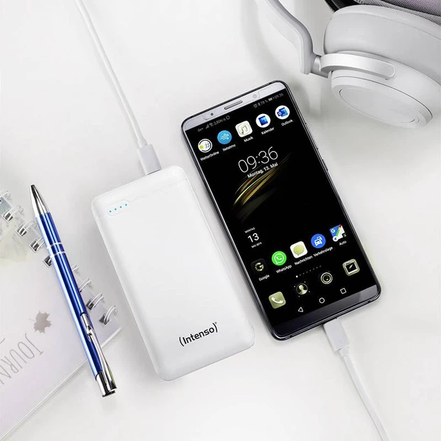 УМБ Intenso XS20000 20000 mAh 18W PD White (PB930951) - зображення 4