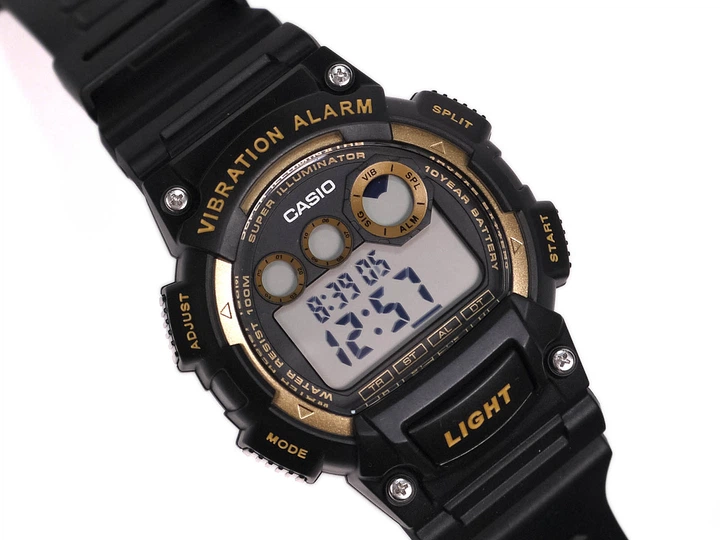 Наручний Годинник Casio W-735H-1A2 Super Illuminator з функцією вібро сигналу та підсвічуванням - зображення 4